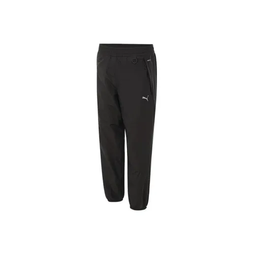 PUMA Мужские спортивные брюки черного цвета