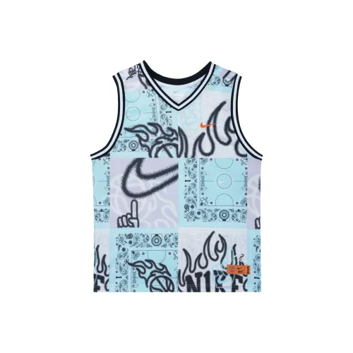 Nike SS23 Resistant High Basketball Series DNA 'CHBL' Баскетбольная Джерси Мужская Розовая Синяя