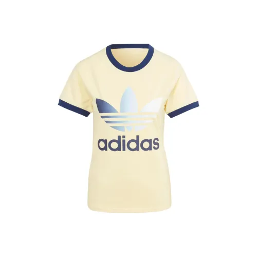 Adidas Originals Реглан T-Shirt Женская Желтая