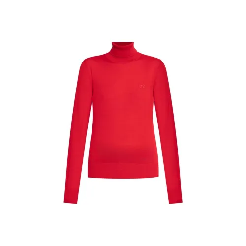 DSQUARED 2 FW24 Свитер Женский Красный