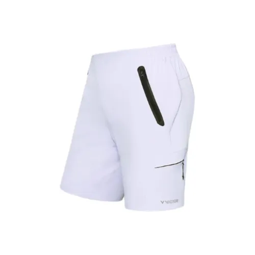 VICTOR Capsule Молочно-белый Унисекс Спортивные шорты