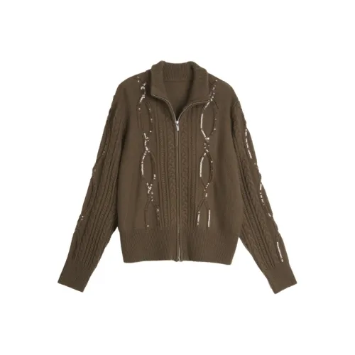 Elle Кофе Женские Свитеры