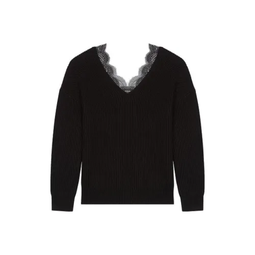 Maje Черные Женские Свитеры