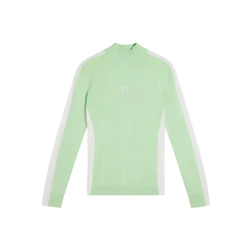 J.Lindeberg SS24 Свитер Женский Зеленый
