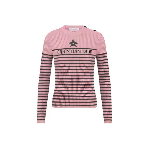 DIOR Розовые Женские Свитеры