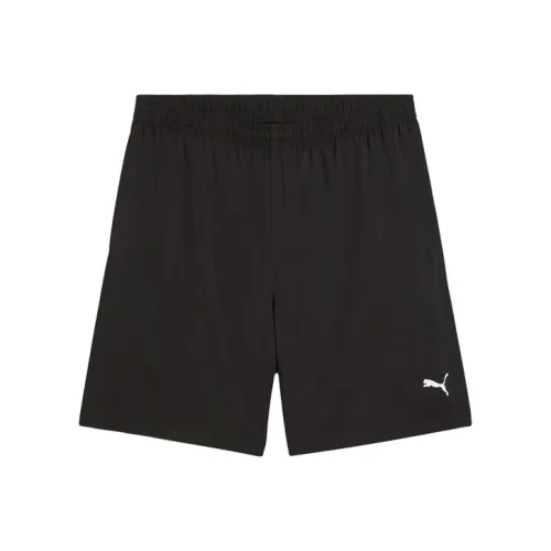 PUMA Мужские спортивные шорты черного цвета