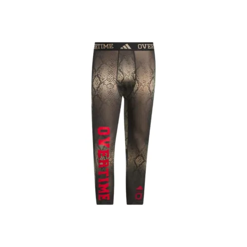 Adidas Спортивные брюки Мужские Теплые Песчаник Черный