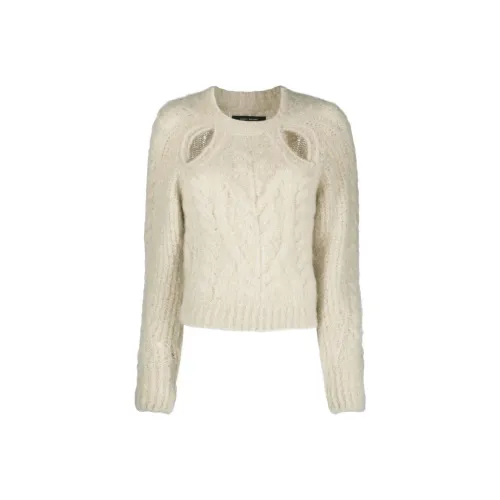 ISABEL MARANT Сливочный Женские Свитеры