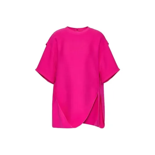 Valentino T-рубашка женская розово-красная