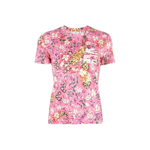 ETRO Розовые Женские Т-рубашки