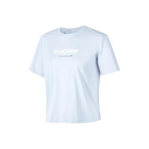 Skechers Обычный T Рубашка Женские Xenon GAS Синий