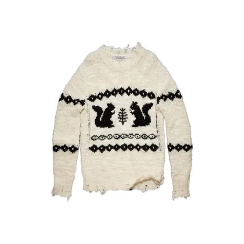 Acne Studios Свитер Женский Бежевый