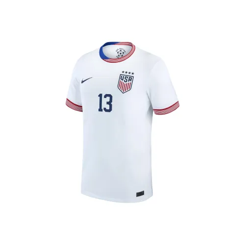 Nike Alex Morgan USWNT 2024 Stadium Дом Футбол Джерси Мужской Белый