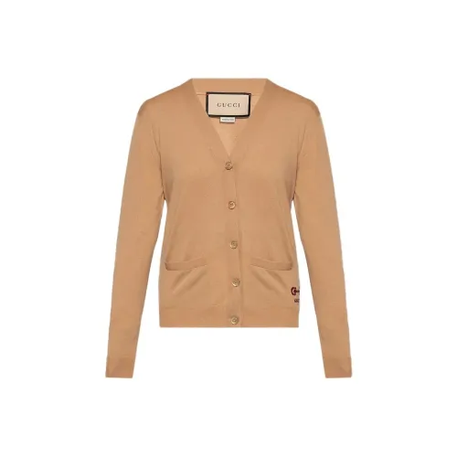 GUCCI Коричневые Женские Свитеры