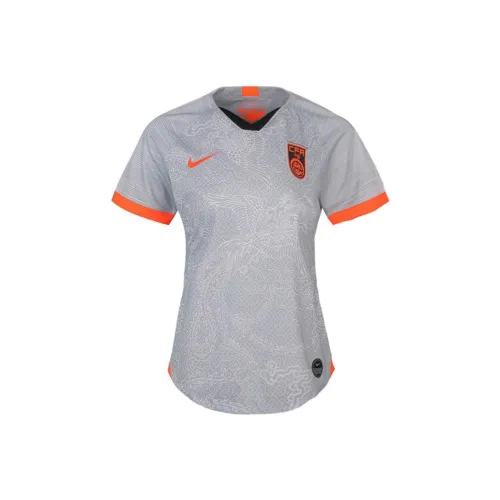 NIKE Серые Женские Футболки