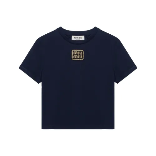 MIU MIU Синие Женские Футболки