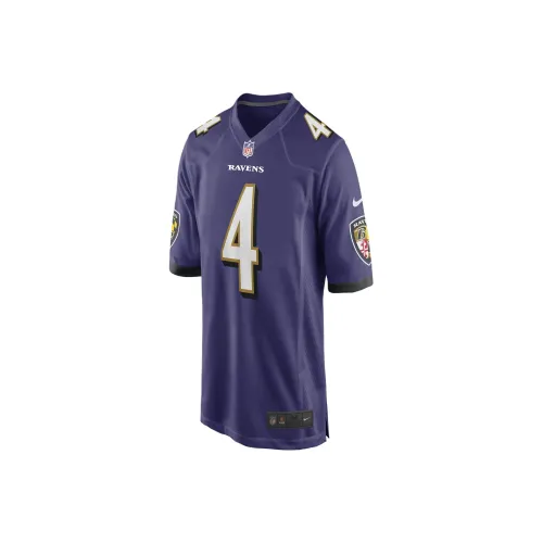 nike Game FOOTBALL JERSEY Регби Джерси Baltimore Ravens Мужской Новая орхидея
