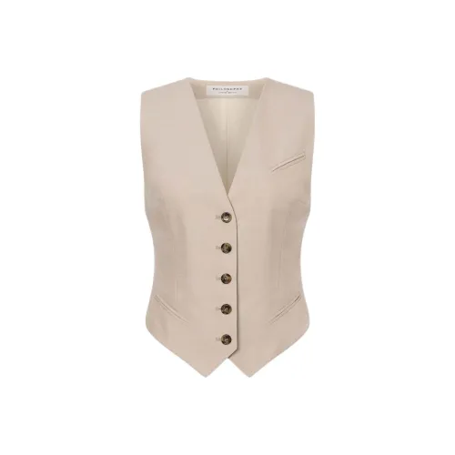 PHILOSOPHY DI LORENZO SERAFINI Майка Женская Бежевая