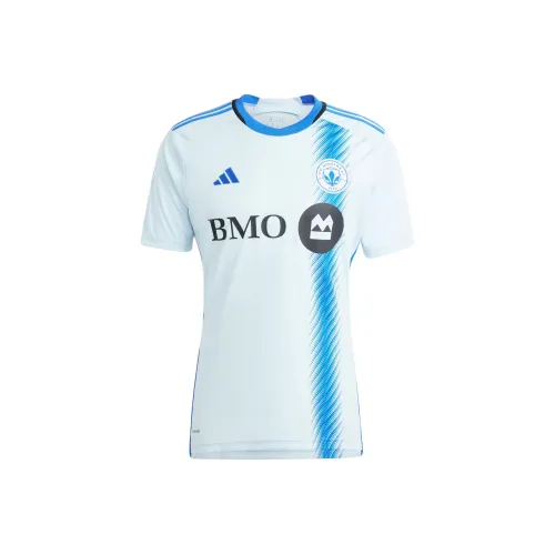 Adidas CF Montreal 24 25 Away Jersey Футбол Джерси Фанатская версия Montreal Away Мужской Светло-синий