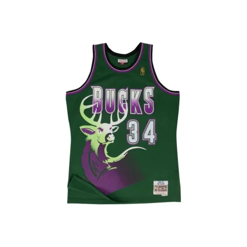 NBA Баскетбольная Джерси Мужская Зеленая