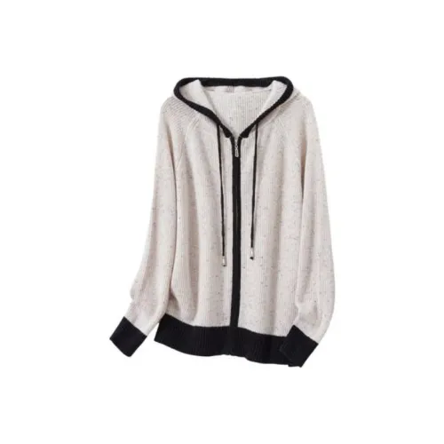 Vidolas Свитер Женский Экрю Разноцветные Точки