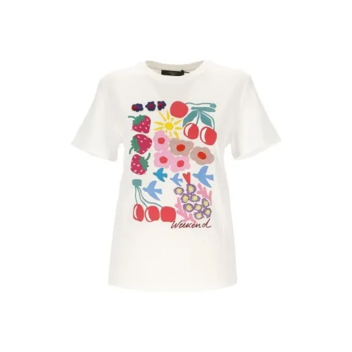 WEEKEND MaxMara T-рубашка Женская Белая