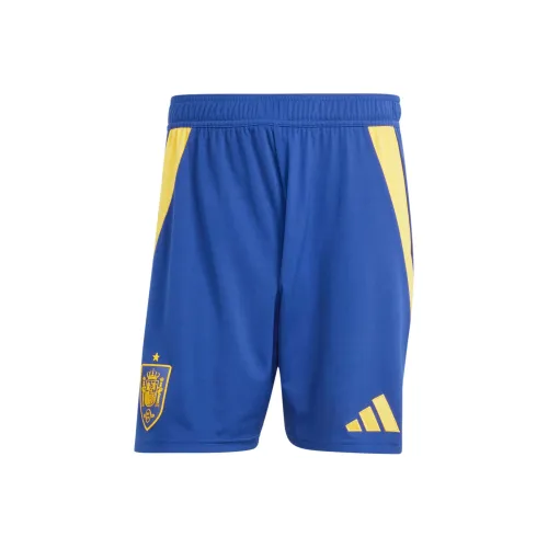 Adidas Spain 24 Дом Шорты Футбол Низ Фанатская версия Испания Команда Дом Мужская Победа Синий