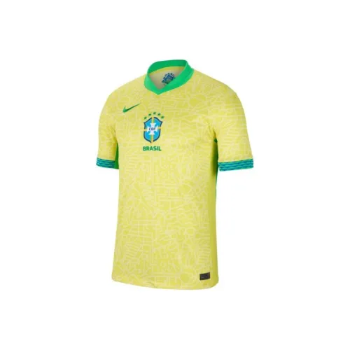 Nike Dri Fit Лимон Мужская Футбольная Джерси