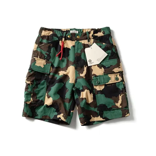 SHINIANFUGONG Карго шорты Мужские