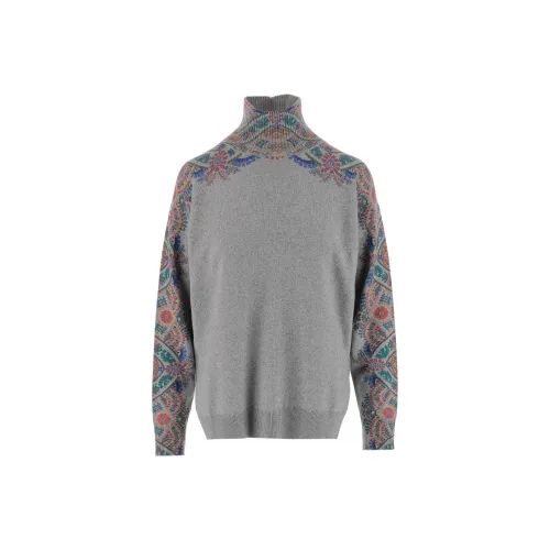 ETRO Серые Женские Свитеры