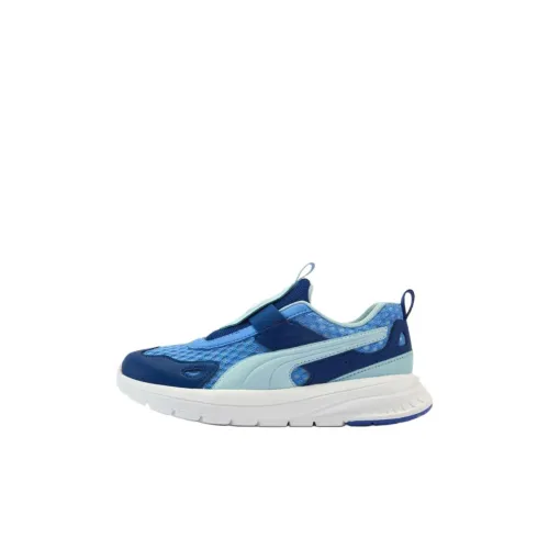 PUMA EVOLVE RUN Low Беговые кроссовки для детей синий цвет топ