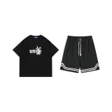 Черная футболка+черные шорты