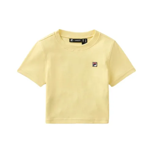 FILA Желтая YE Женские Футболки
