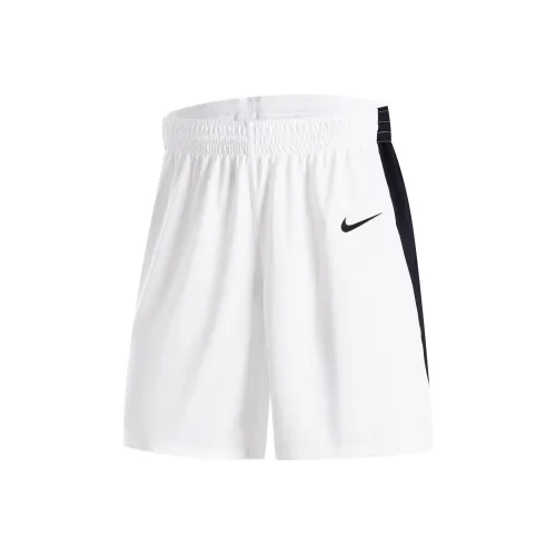 Nike Белый/Черный/Белый Мужские баскетбольные шорты