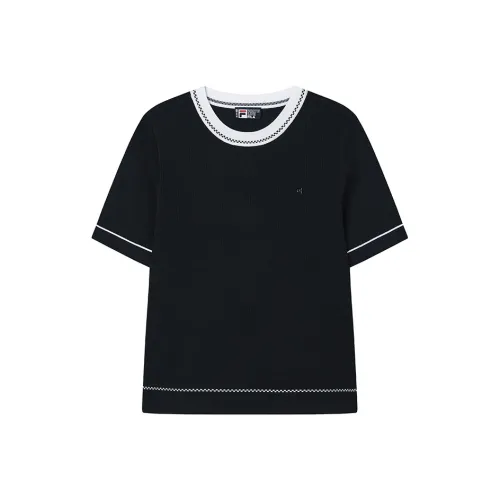 FILA Лайфстайл Регулярная T-Рубашка Женская Легенда Синий