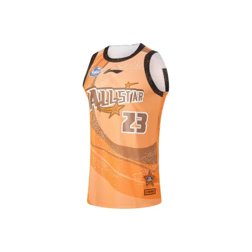 LINING CBA Collection Баскетбольная коллекция Джерси Мужской Солнечный Оранжевый