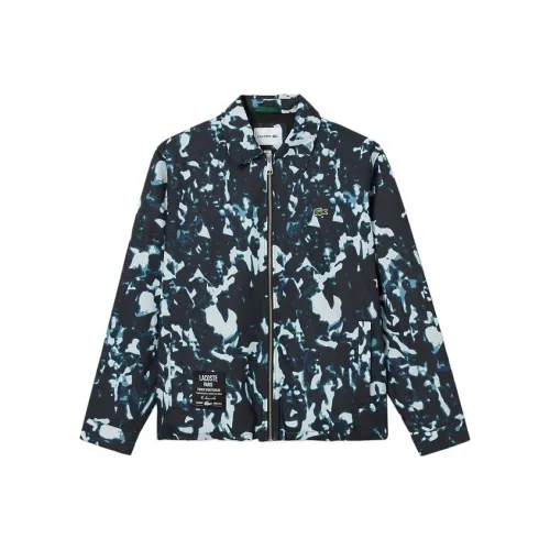 LACOSTE Куртка Мужская FIW Камуфляж Синий