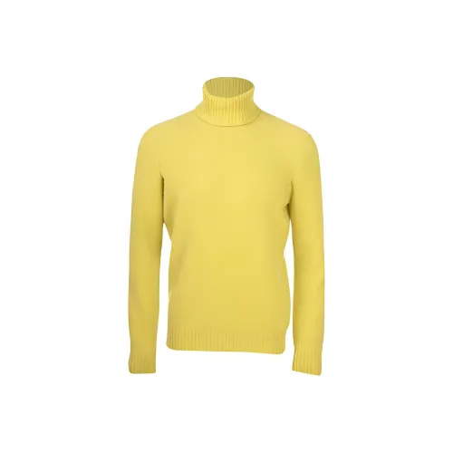 DRIES VAN NOTEN Желтые Женские Свитеры