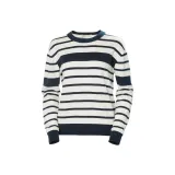 Морской синий в полоску