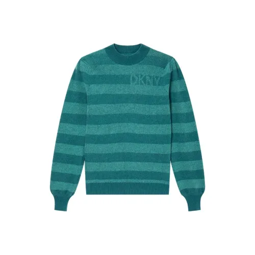 DKNY Серо-зеленые Женские Свитеры