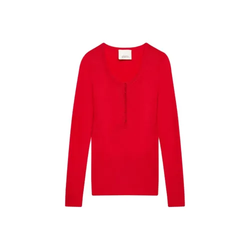 ISABEL MARANT Красный Женские Свитеры