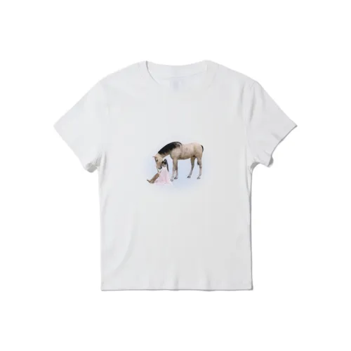 Attends T-Shirt Женская Белая White