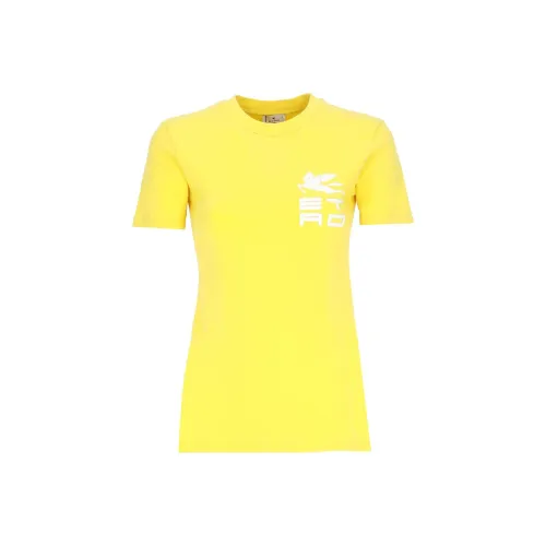 ETRO Желтые Женские Футболки