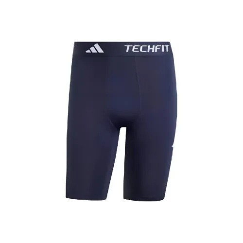 Adidas TECHFIT Compression Training Short Tights Спортивные шорты Мужские Blue