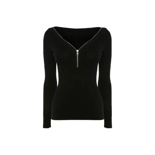 Alexander McQueen Черные Женские Свитеры