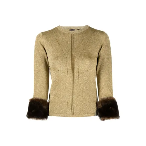 PINKO SS22 Свитер Женский Хаки