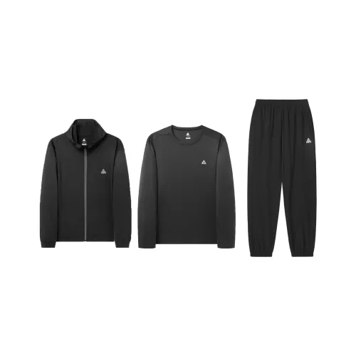 PEAK Фитнес Комплект Унисекс Трехкомпонентный Набор Черный