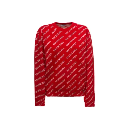 BALENCIAGA Женские свитеры красного цвета