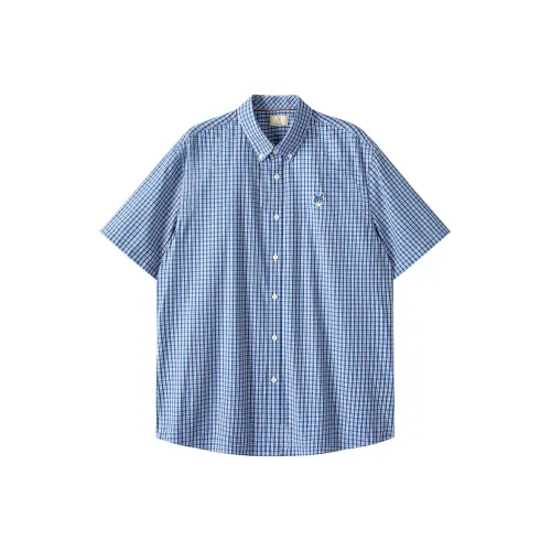 WILLIAM FOX SONS Рубашка Унисекс Королевский Синий