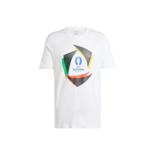 Adidas UEFA EURO24™ Футбол Джерси Мужской Белый